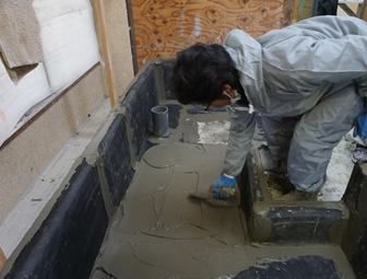 室内の防水はお任せ下さい！