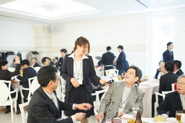 年明け披露会当社の職人さんたち