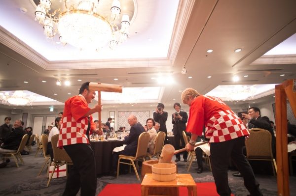 年明け披露会 餅つき大会