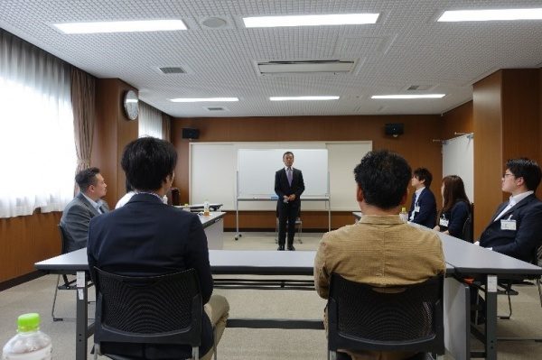 原田左官　ビジネスマナー研修