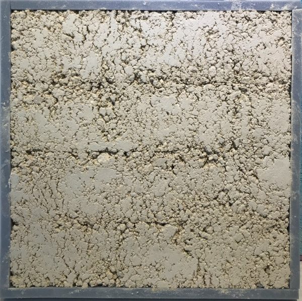 塗り版築　琉球石灰岩