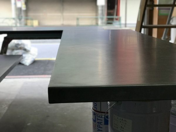 モールテックス テーブル天板を施工 - 原田左官のブログ
