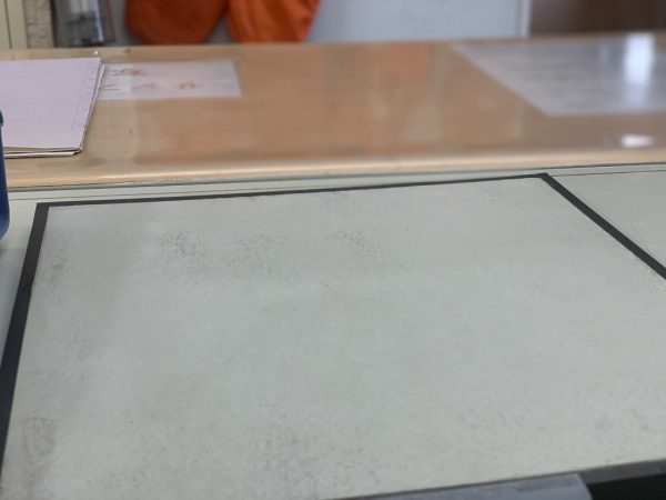 原田左官オリジナル仕上げ「テクノハード」のサンプル板