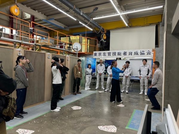 西谷工業さん5名と総勢10名での新人訓練