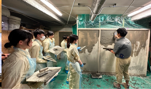施工説明会の様子