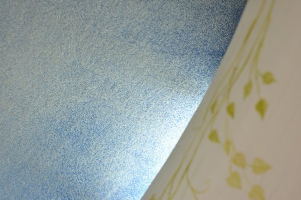 透明なビーズを入れた樹脂系のジョリパットゼロ仕上げのドーム天井