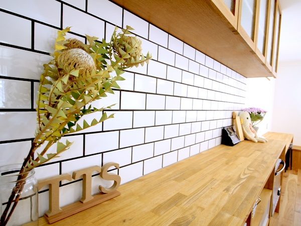 キッチンタイルの施工例TNコーポレーション