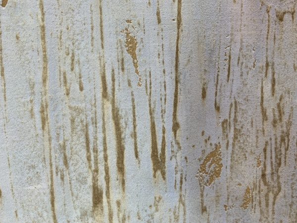 モールテックス2色使いサンプル。木目のように縦の目を意識して出したサンプル