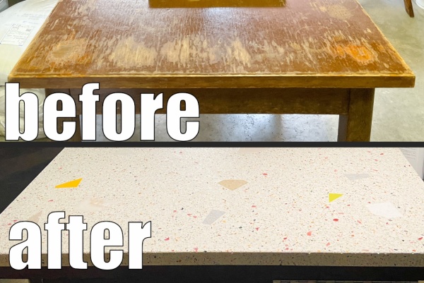 日本テレビ系列「沸騰ワード10」にてテラゾ天板製作を協力致しました！