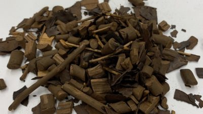 ビールストーン　お茶の葉入り仕上げ