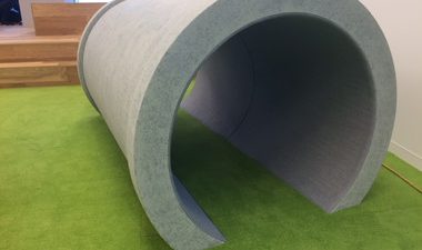 土管をコンクリに