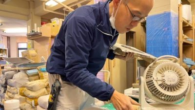社内スキルアップ講習！原田左官オリジナル仕上げ「ポリーブル」の講習会