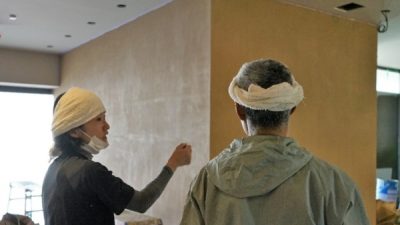 テレビ朝日「気づきの扉」に原田左官が取り上げられました。