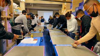 天然土仕上げ材マッテオブリオーニの講習会レポート