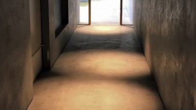 モールテックス　オフィスの床・壁に施工
