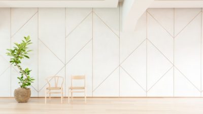 モールテックス　公共施設の壁面に施工