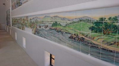モザイクタイルミュージアムで運命の再会！