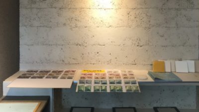 沖縄　玉栄左官業さんのショールーム