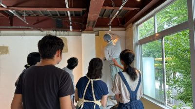 漆喰 DIY左官のお手伝い神楽坂てならい堂