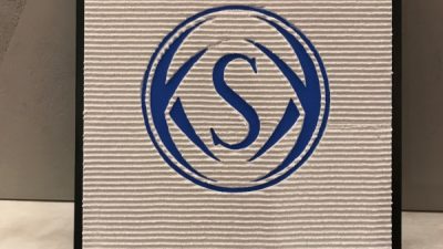 昭和化学工業さんのオフィスで 左官仕上げを展示