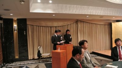 タイル組合　優秀技能者表彰