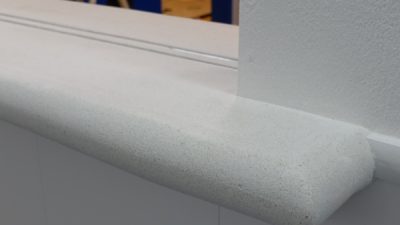 タラソミックス　保育園　天板に施工