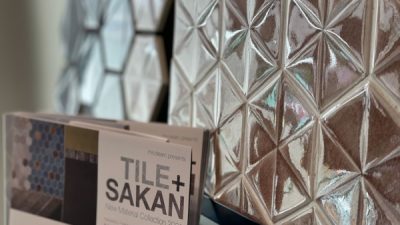 「TILE+SAKAN」展示会inタイルライブラリー開催中