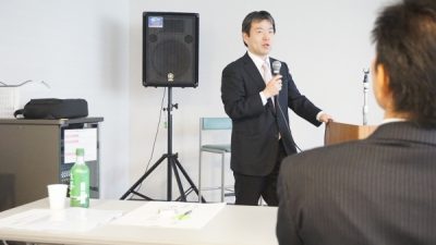 東京都タイル技能士会での講演