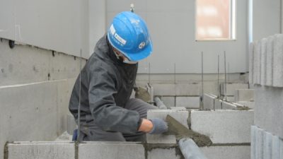 湿式工事をトータルで施工「左官、タイル、ブロック、防水工事」請け負います