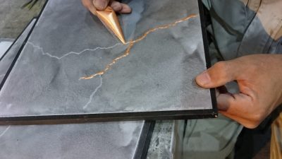 金継ぎ風サンプル