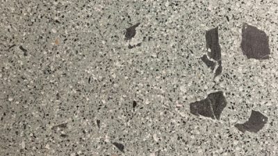 ビールストーン伊予青石入り仕上げサンプル