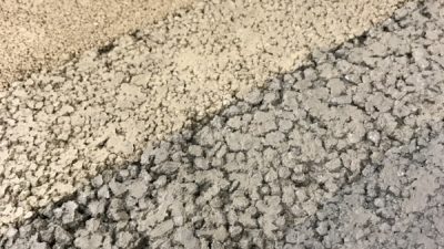 塗り版築　茶系