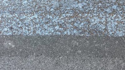 塗り版築鉄粉が入ったサンプル