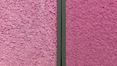 ルイスバラガンをイメージしたピンクの壁