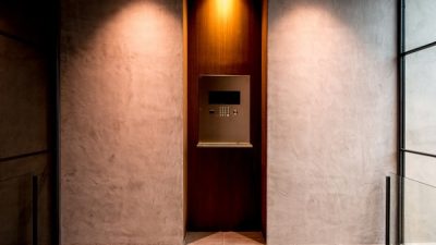 モールテックス - マンション、エントランスホールでの施工例