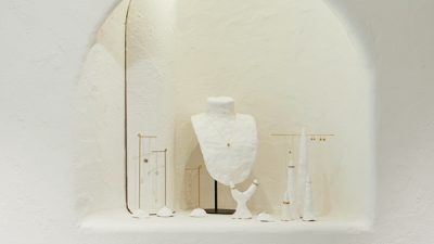 漆喰仕上げ - 秋葉原マザーハウスe.に施工