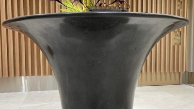 ビールストーン受付台 - ブラックオニキスのイメージ