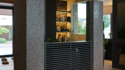 ビールストーン - 家具に施工