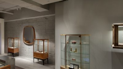 イタリア磨き - 青山の宝石店に施工