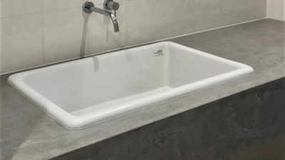 モールテックス - 洗面台に施工