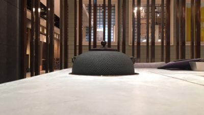 モールテックス - テーブルに施工　日本茶のお店