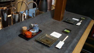 モールテックス - 和食店のカウンターに施工
