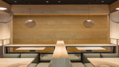 塗り版築 - オフィスの壁面に施工