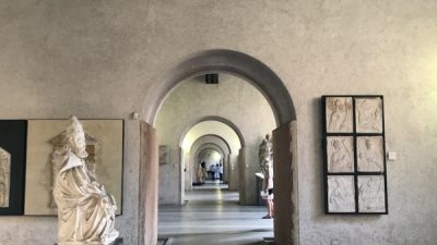 イタリアでの左官仕上げ　ヴェローナでのカルロ・スカルパ