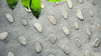 【施工事例】天然石と左官を組み合わせた仕上げ方