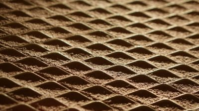 金属メッシュとの組み合わせ
