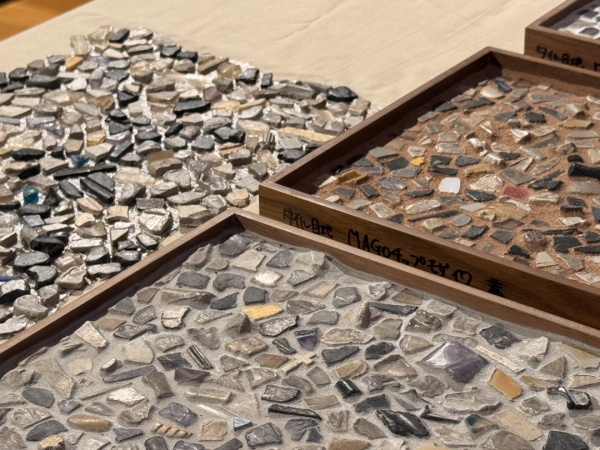 「MAGOMOSAIC」のタイルシート試作品