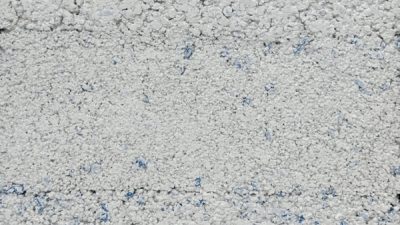 プラスタル塗り版築 ビーチサンダルを入りの仕上げサンプル