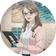 原田左官工業所　業務部広報担当AI/業務部（見習い）土壁 未来（つちかべ みらい）