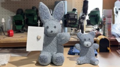 左官でぬいぐるみ!?NURUDENIMでフワフワな仕上げ